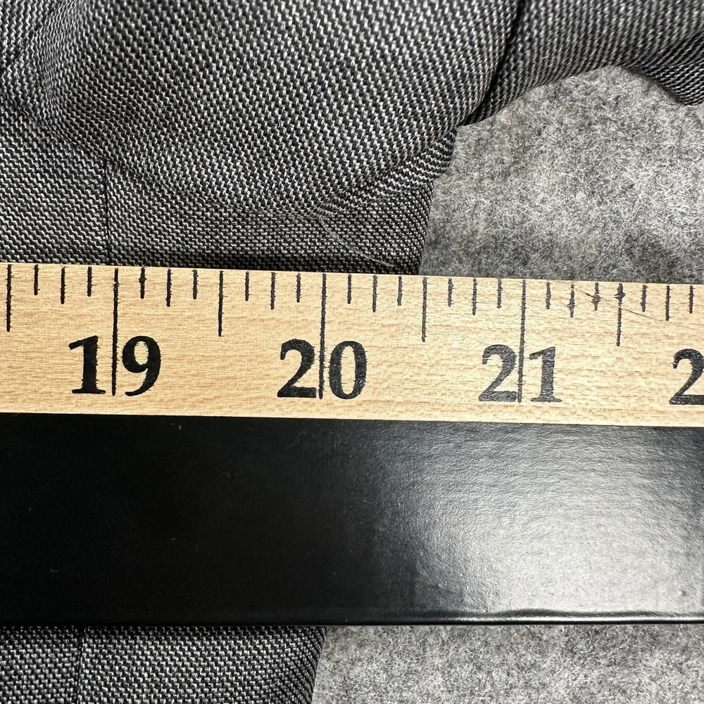 J Crew Ludlow‎ Blazer Mens 44R Gray Wool Two Button Jacket Tollegno 1900